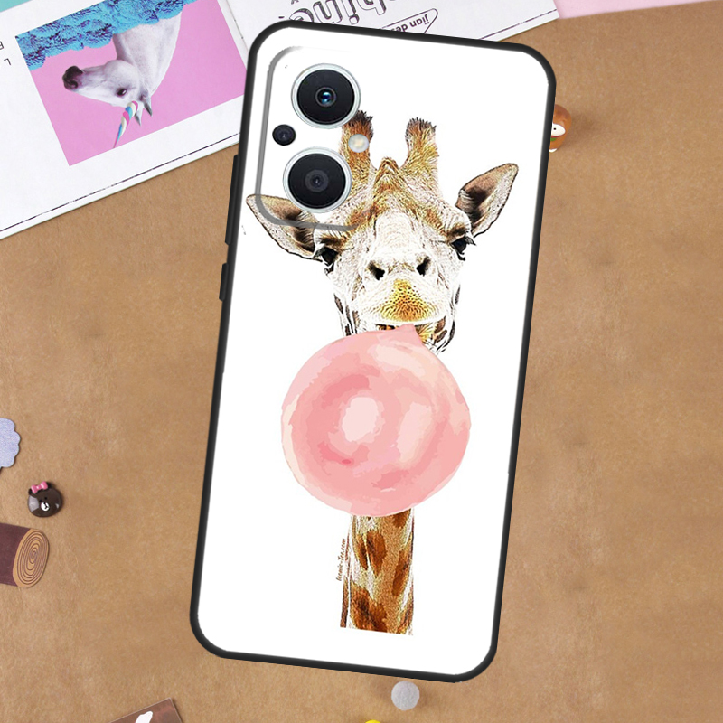 Cute Cartoon Animal Giraffe Ca - Oppo Reno 12 评论和价格