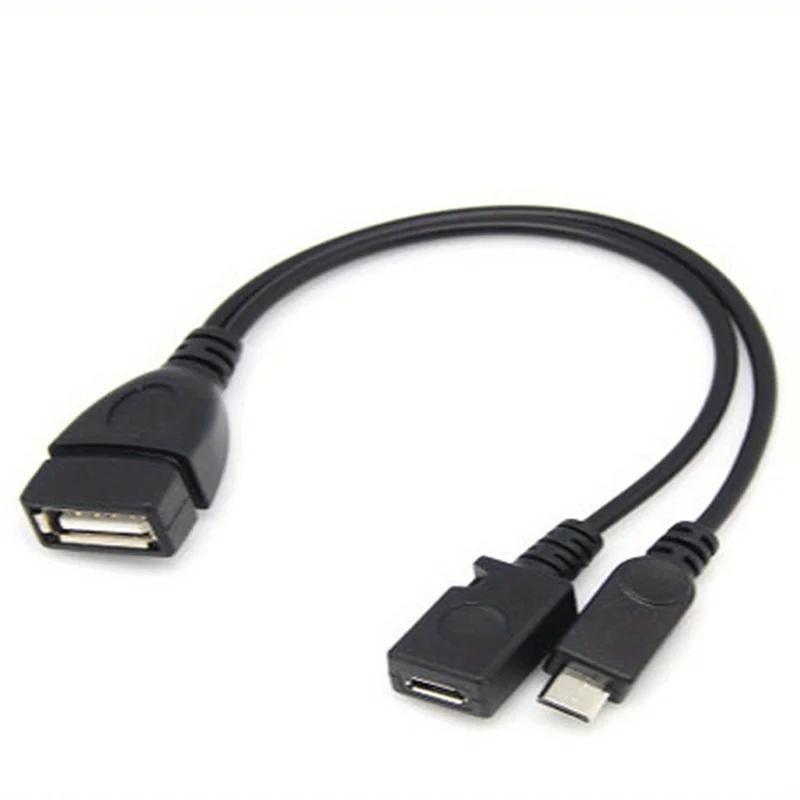 2-in-1 OTG USB to Micro USB Sp - Tablet Tech Accessories 评论和价格