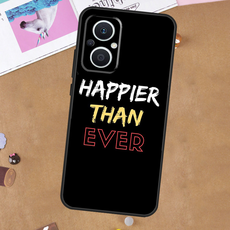 Happier Than Ever Case For OPP - Oppo Reno 12 评论和价格
