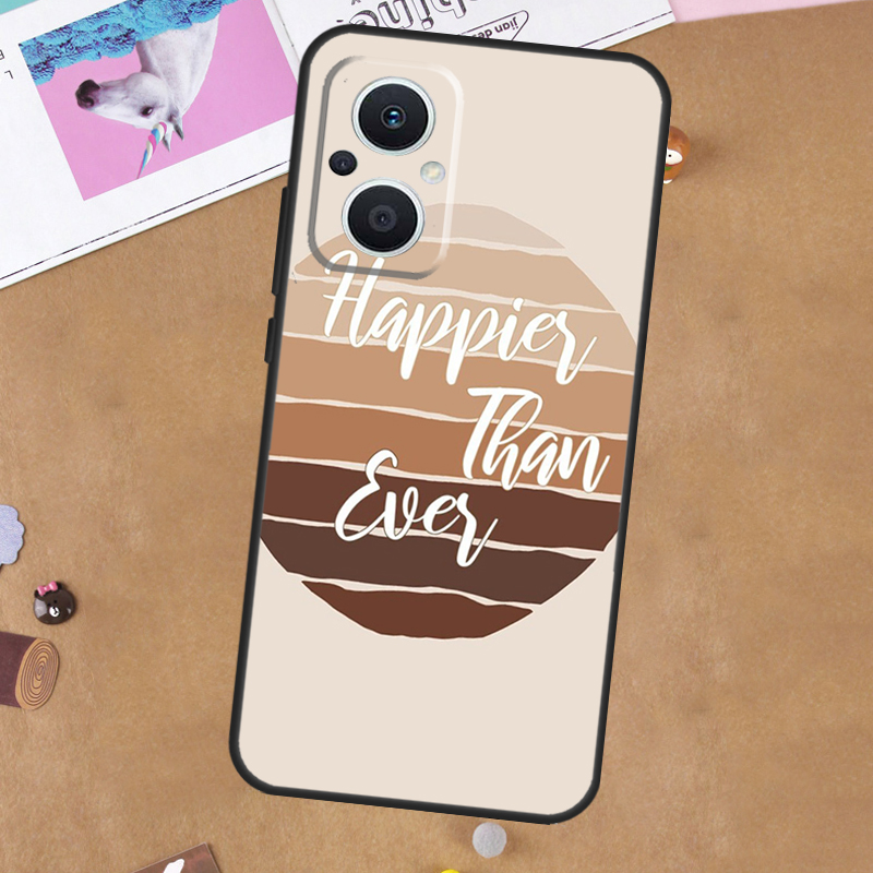 Happier Than Ever Case For OPP - Oppo Reno 12 评论和价格