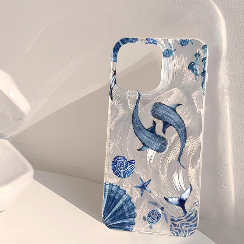Ocean Animal Whale Turtle Tren - Samsung Galaxy A55 评论和价格