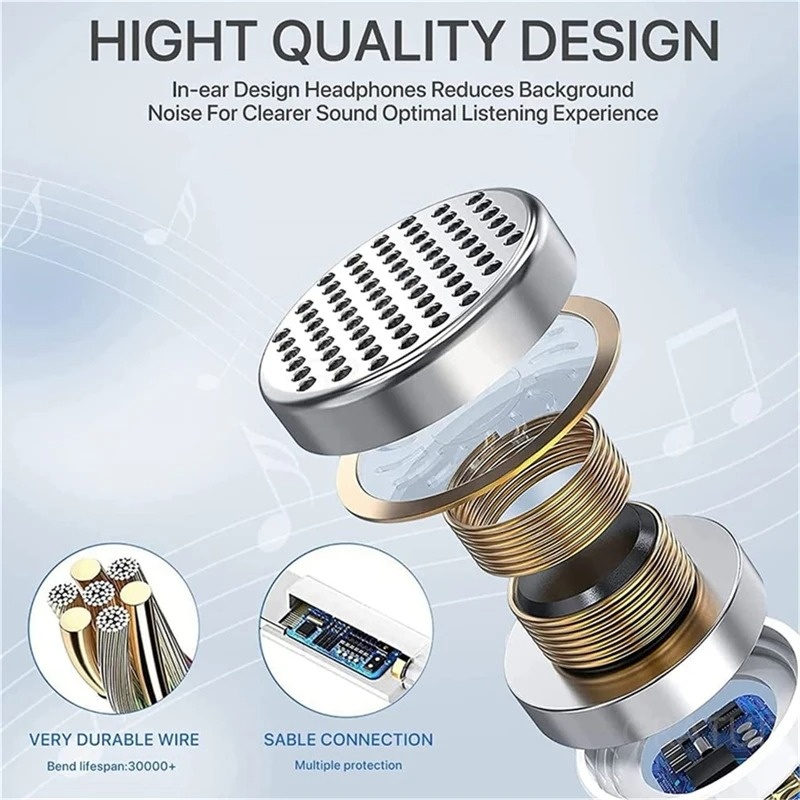 Original Headphones For Apple  - Wired Earphone Lightning 评论和价格