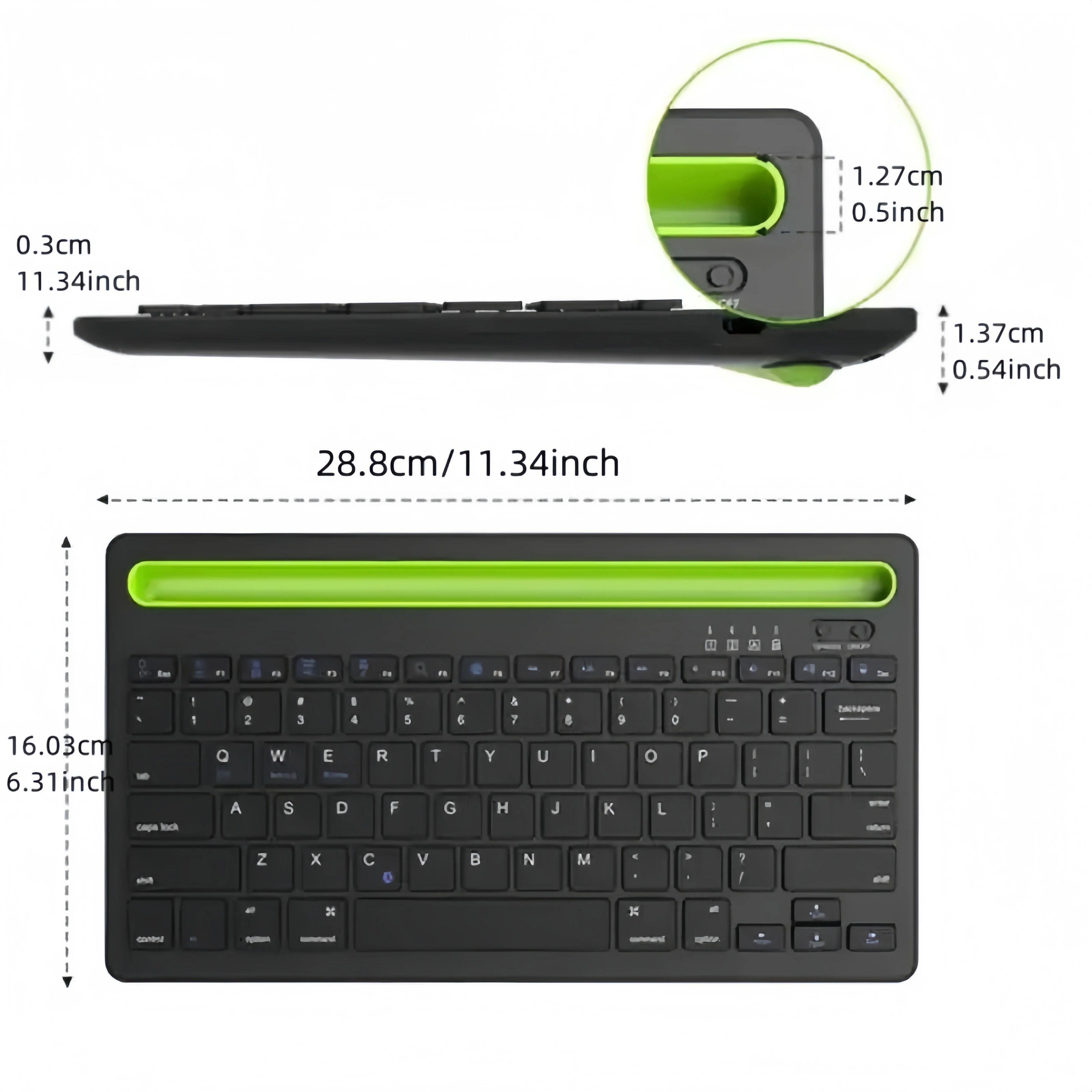 Bluetooth Wireless Keyboard Mi - Android Tablet Gaming Accessories 评论和价格