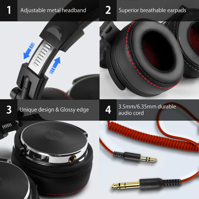 Oneodio Wired Headphones Profe - Wired Earphone Lightning 评论和价格