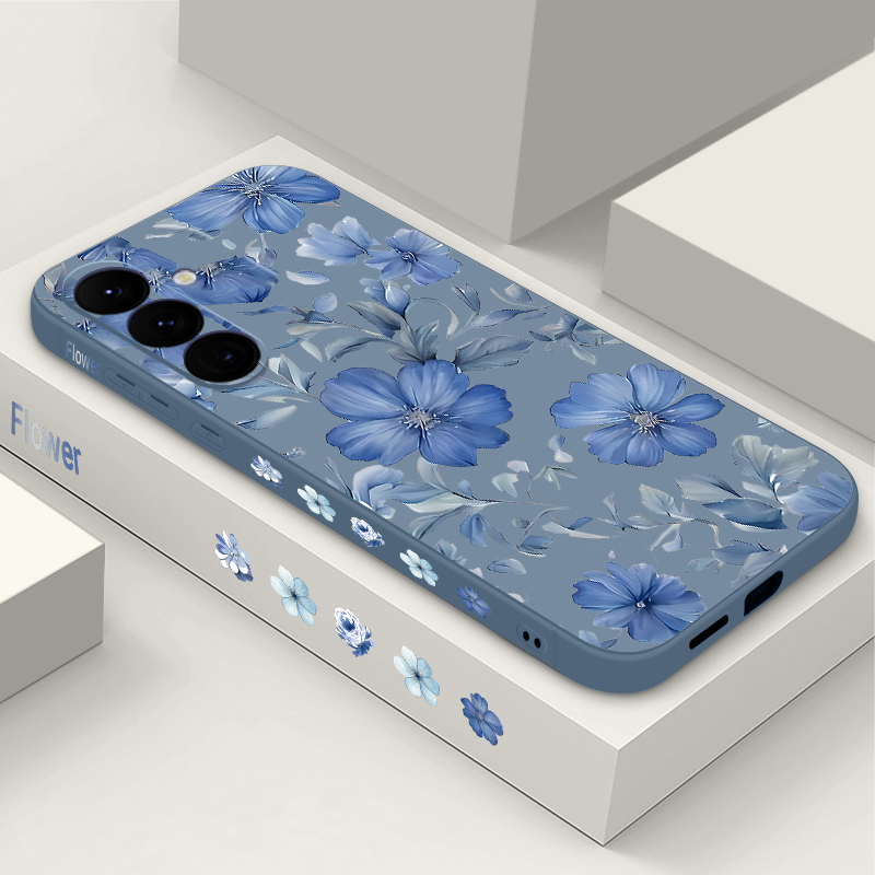 Flowers Plant Pattern Phone Ca - Samsung Galaxy A55 评论和价格