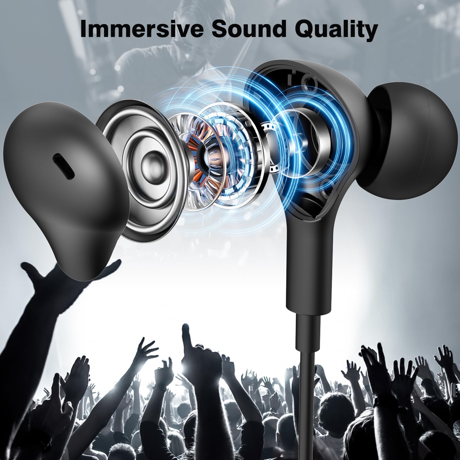 USB C Headphone for Samsung Ga - Wired Earphone Lightning 评论和价格